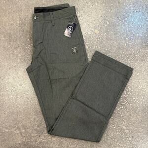 Volcom Chino Vmonty Pants Gray NWT New Men’s Size 30